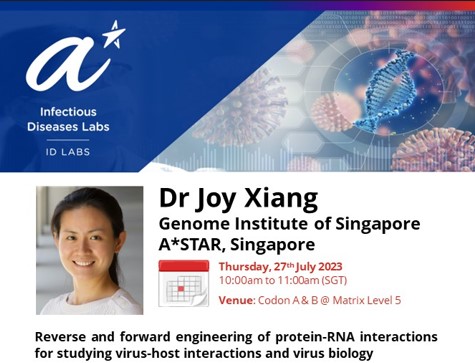 ID Labs Seminar - Dr Joy Xiang