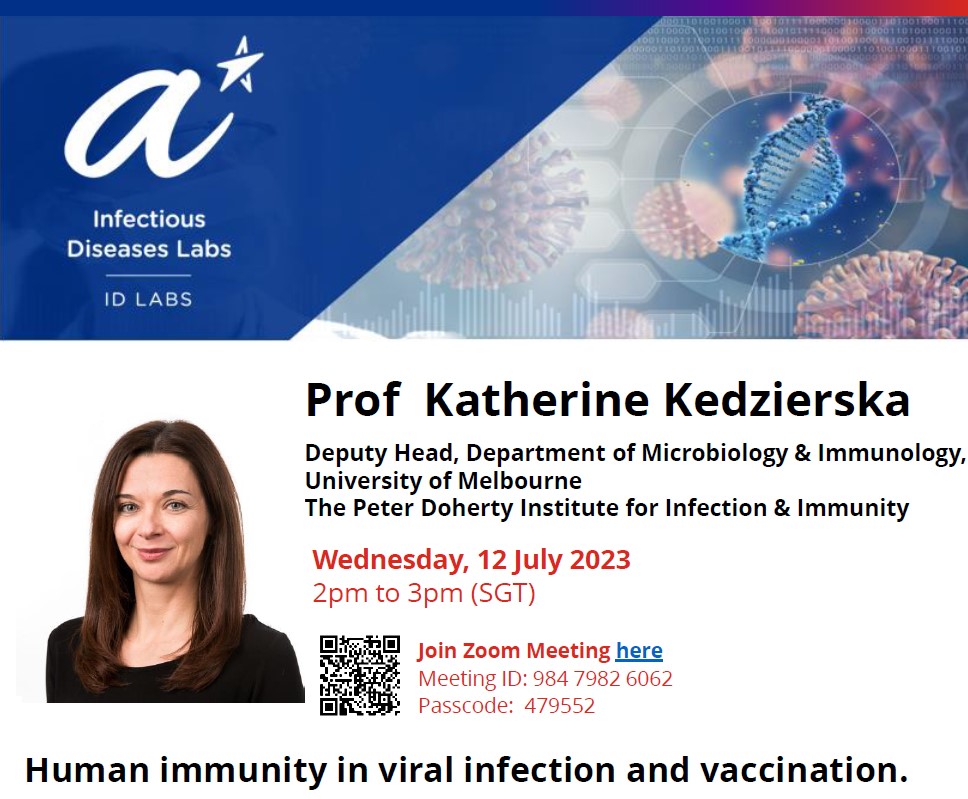Prof Katherine Kedzierska Prof Katherine Kedzierska