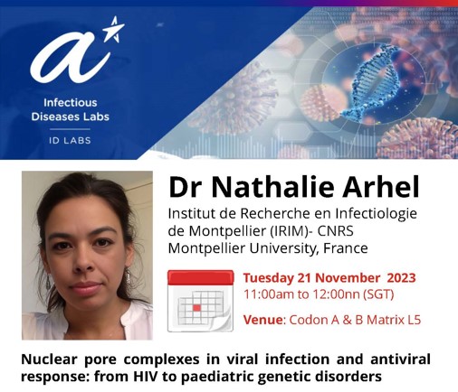 ID Labs Seminar - Dr Nathalie Arhel ID Labs Seminar - Dr Nathalie Arhel