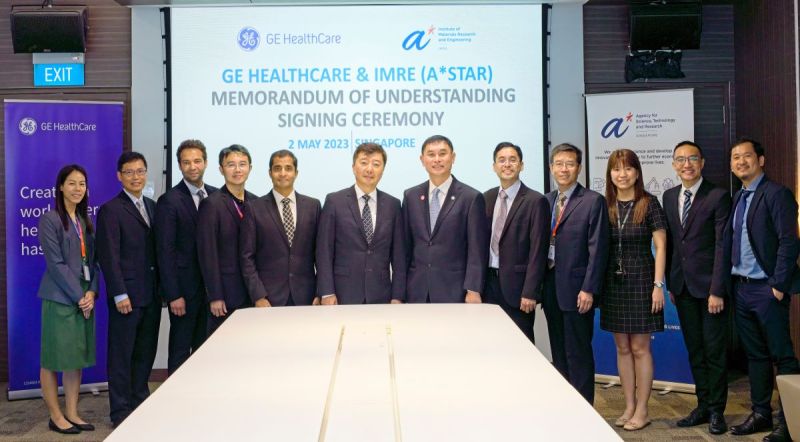 GE HealthCare inks MoU with A*STAR's Institute of Materials Research and Engineering