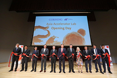 BTI-Corning Joint Lab Opening Ceremony